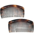 thumbnail image 1 of Camila Paris AD66/2 French Side Comb Large Curved Tortoiseshell Hair Combs for Women Fine Hair, 4 Inch Strong Hold Hair Comb for Women Bun Chignon Up-Do Styling Girls Hair Accessories, Made in France, 1 of 31