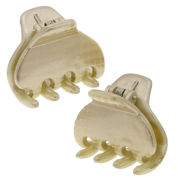 Camila Paris CP1785 French Hair Clip for Women, Small 1 inch Set of 2 Girls Hair Claw Clips Jaw Fashion Durable and Styling Hair Accessories for Women, Strong Hold No Slip Grip, Made in France
