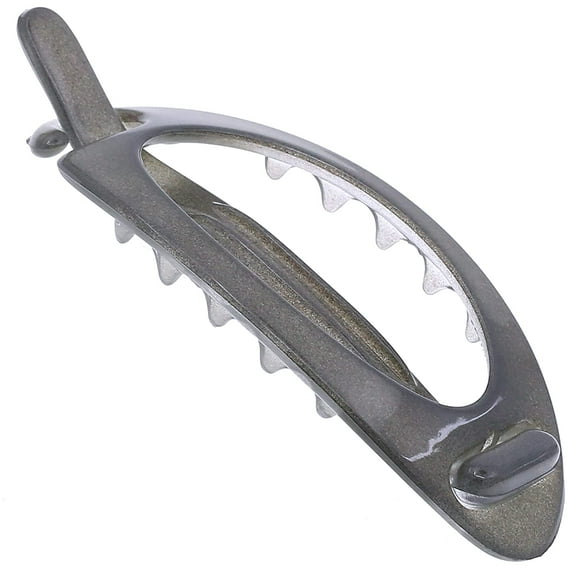 Camila Paris CP2316 French Hair Barrette Clip, Flexible Ponytail Holder No Metal Parts, Strong Hold Grip Hair Clips for Women, No Slip and Durable Styling Girls Hair Accessories, Made in France