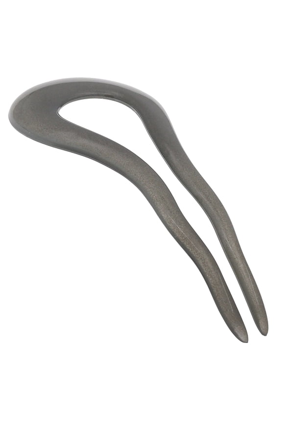 Paris CP2639 French Twist Stick Clip Pins, Tortoise Shell, Wavy Hair Pin U-Shaped Hair Fork for Girls Spiral Updo Chignon Bun Holder, Flexible Styling Hair Accessories for Women, Made in France