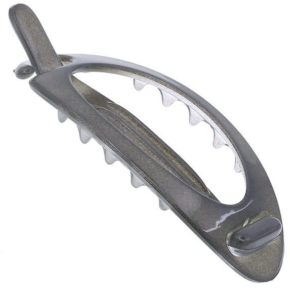 Camila Paris CP3114 French Hair Barrette Clip, Flexible Ponytail Holder No Metal Parts, Strong Hold Grip Hair Clips for Women, No Slip and Durable Styling Girls Hair Accessories, Made in France