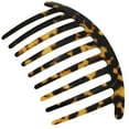thumbnail image 1 of Camila Paris CP3182 French Handmade Side Comb Rounded, Onyx, French Twist Hair Combs Decorative, Strong Hold Hair Clips for Women Bun Chignon Up-Do Styling Girls Hair Accessories Made in France, 1 of 40