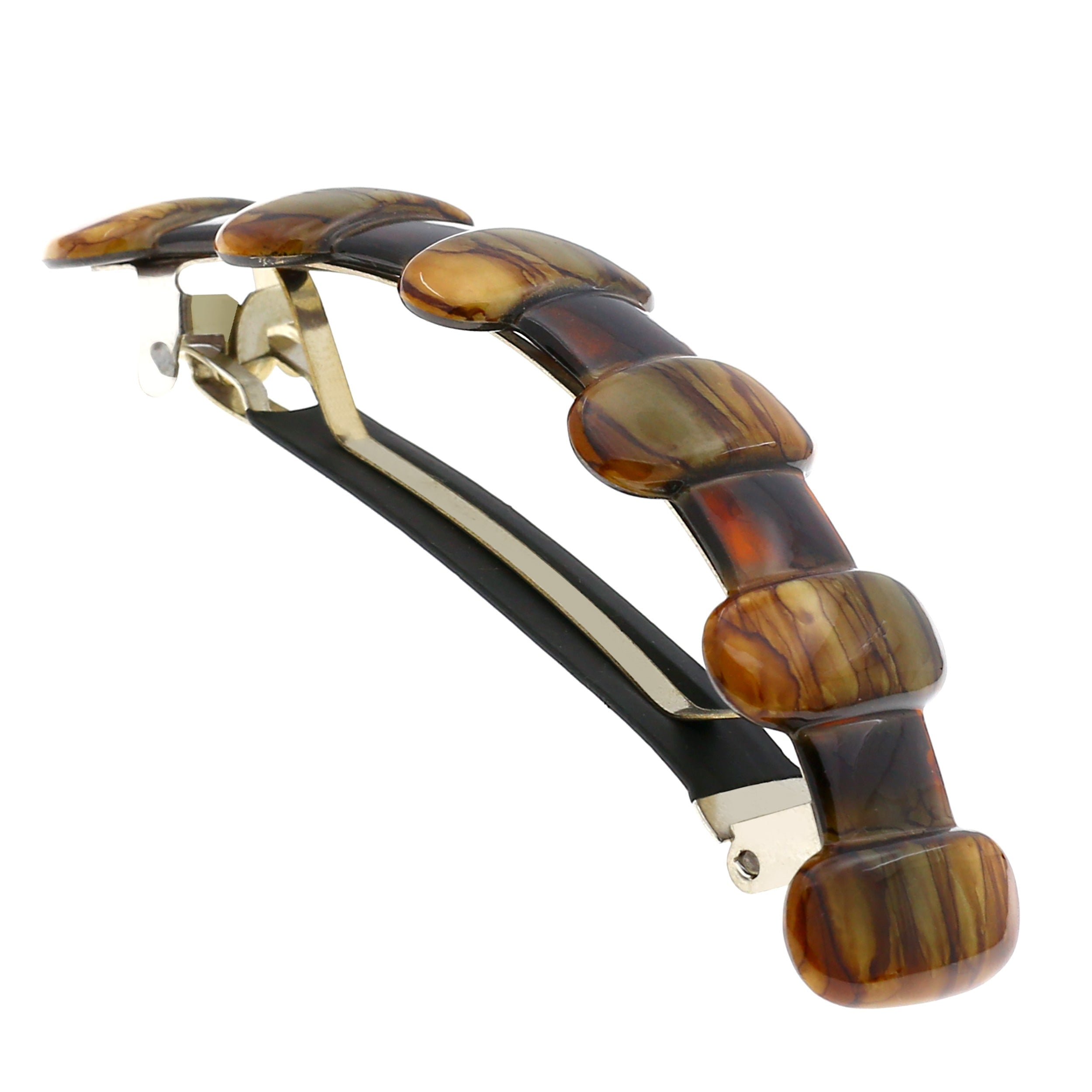 Camila Paris CP3302 French Hair Barrette Clip for Girls for Thick Curly Wavy Long Hair, Strong Hold Grip Hair Clips for Women, Automatic, No Slip Durable Styling Girls Hair Accessories, Made in France