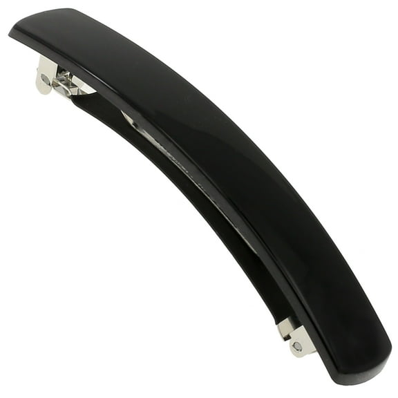 Camila Paris CP3559 French Hair Barrette Clip for Girls, Rubberized Metal Clasp, Strong Hold Grip Hair Clips for Women, No Slip Durable Styling Girls Hair Accessories, Made in France