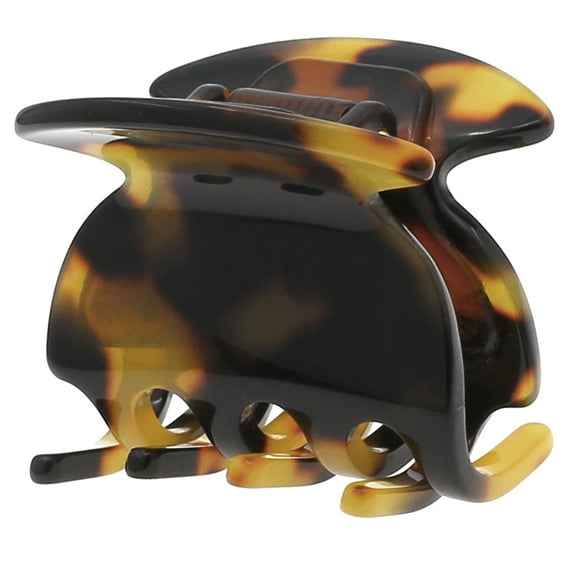 Camila Paris CP3180 French Hair Clip for Women, Handmade, Onyx, Small Girls Hair Claw Clips Jaw, Durable Styling Hair Accessories for Women, Strong Hold No Slip Grip, Made in France