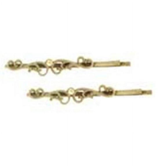 Camila Paris TC992 2 In. Decoration & Colors Hair Slides - Pack of 4