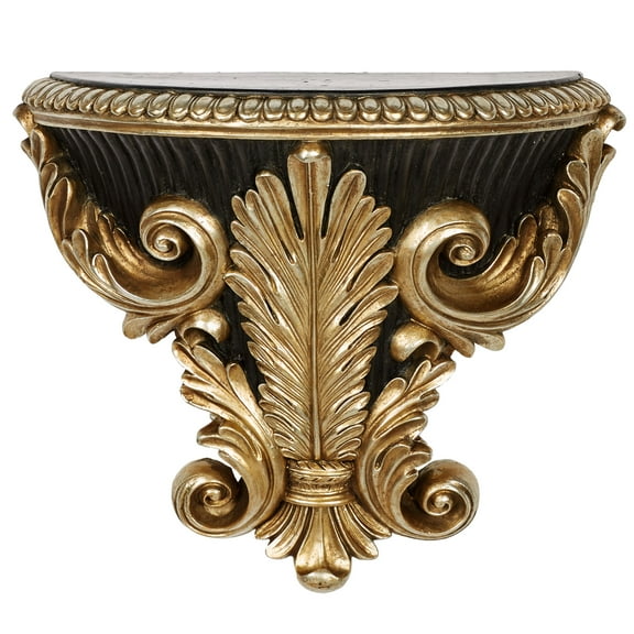 Camila Wall Shelf Black 10.5" x 4.5" x 9"