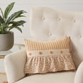 thumbnail image 1 of VHC Brands Camilia Ruffled Pillow 14x19, 1 of 3
