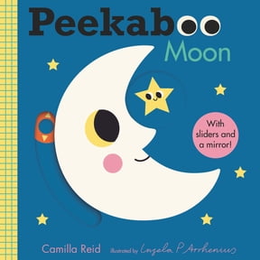 Peekaboo: Moon: (an Interactive Board Book for Babies and Toddlers with Mirror and Sliders to Push, Pull, or Turn. Cute Artwork Includes a Clock, Light, Teddy Bear, and More. ) (Board Book)