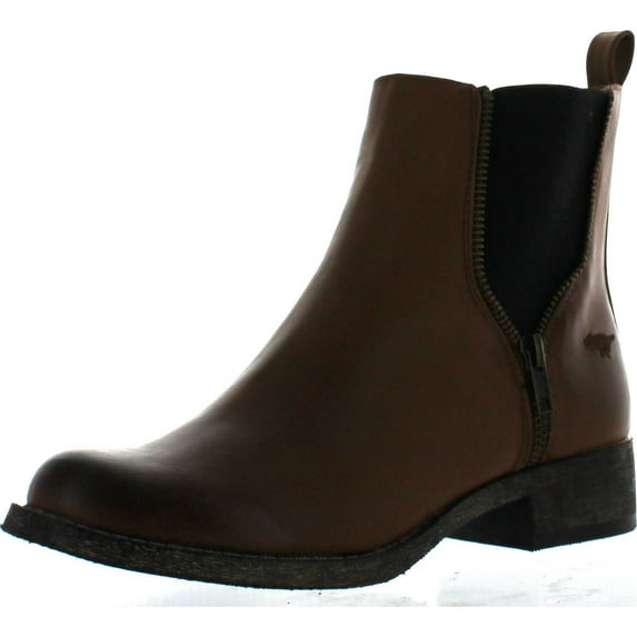 Camilla Women Round Toe Synthetic Brown Ankle Boot