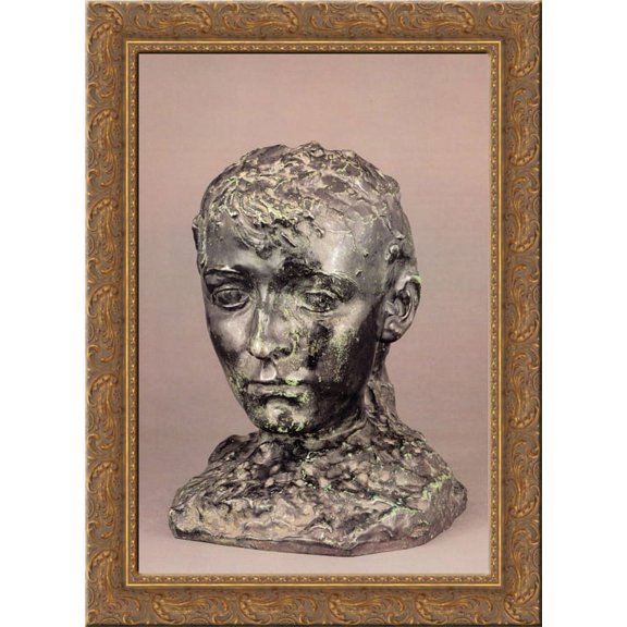 Camille Claudel 24x18 Gold Ornate Wood Framed Canvas Art by Auguste Rodin