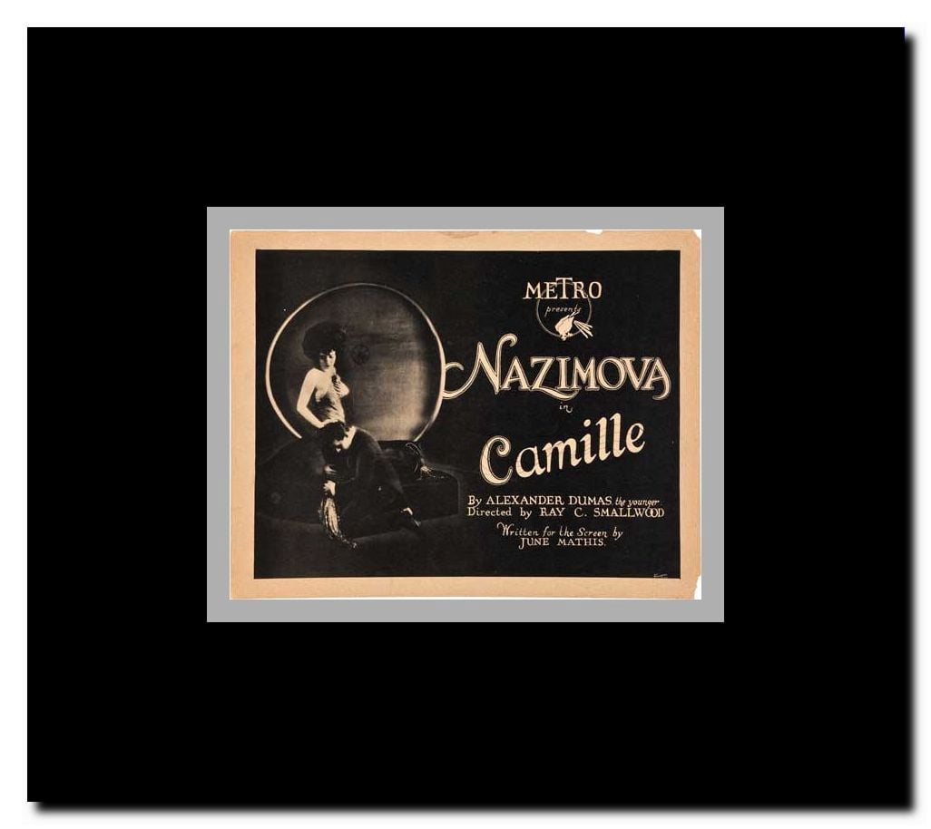 Camille Framed Movie Poster