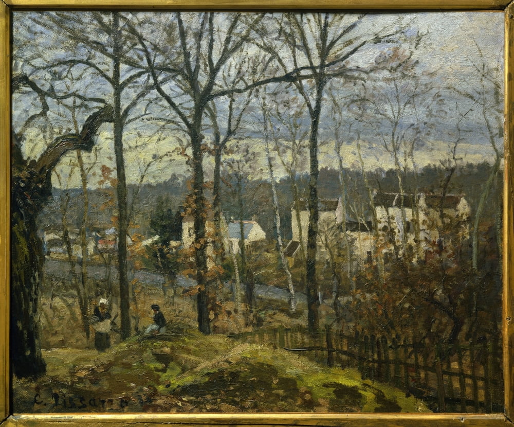 Camille Pissarro (1830-1903) French School Canvas Art - (24 x 18)