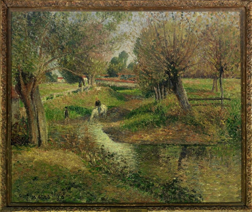 Camille Pissarro (1830-1903) French School Canvas Art - (36 x 24)