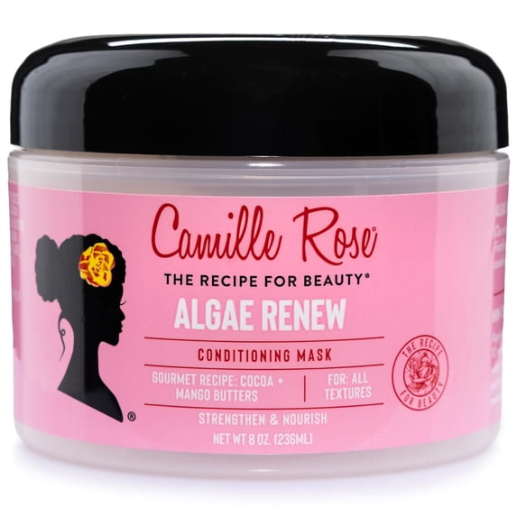 Camille Rose Conditioning Mask Algae Renew Deep Conditioner, 8 oz, 2 pack