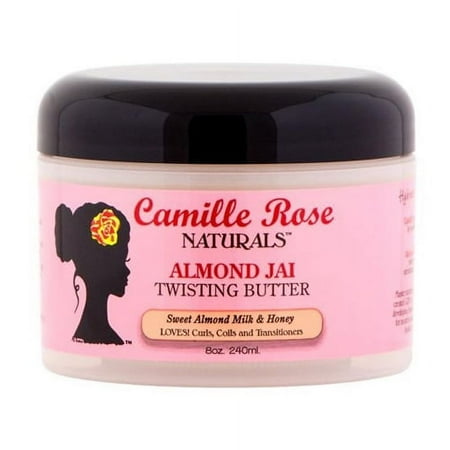 Camille Rose Almond Jai Smooth & Elongate Twisting Butter with Sweet Almond Milk & Honey, 8oz