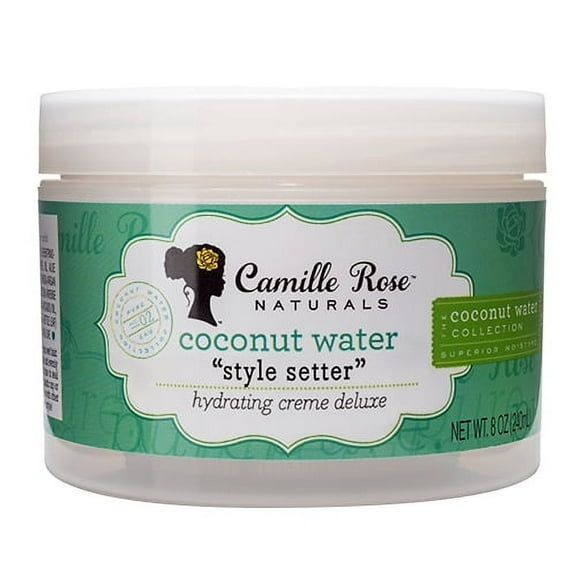 Camille Rose Coconut Water Style Setter Hydrating Creme Deluxe, 8 Oz