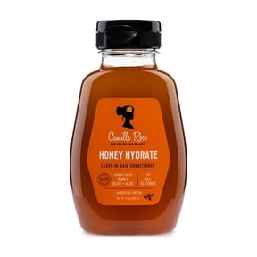 Camille Rose Honey Hydrate & Soften All Ages Leave-In Conditioner with Honey & Olive Fruit Oil, 9oz