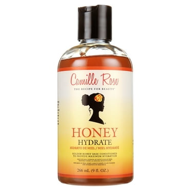 Camille Rose Honey Hydrate & Soften All Ages Leave-In Conditioner with Honey & Olive Fruit Oil, 9oz