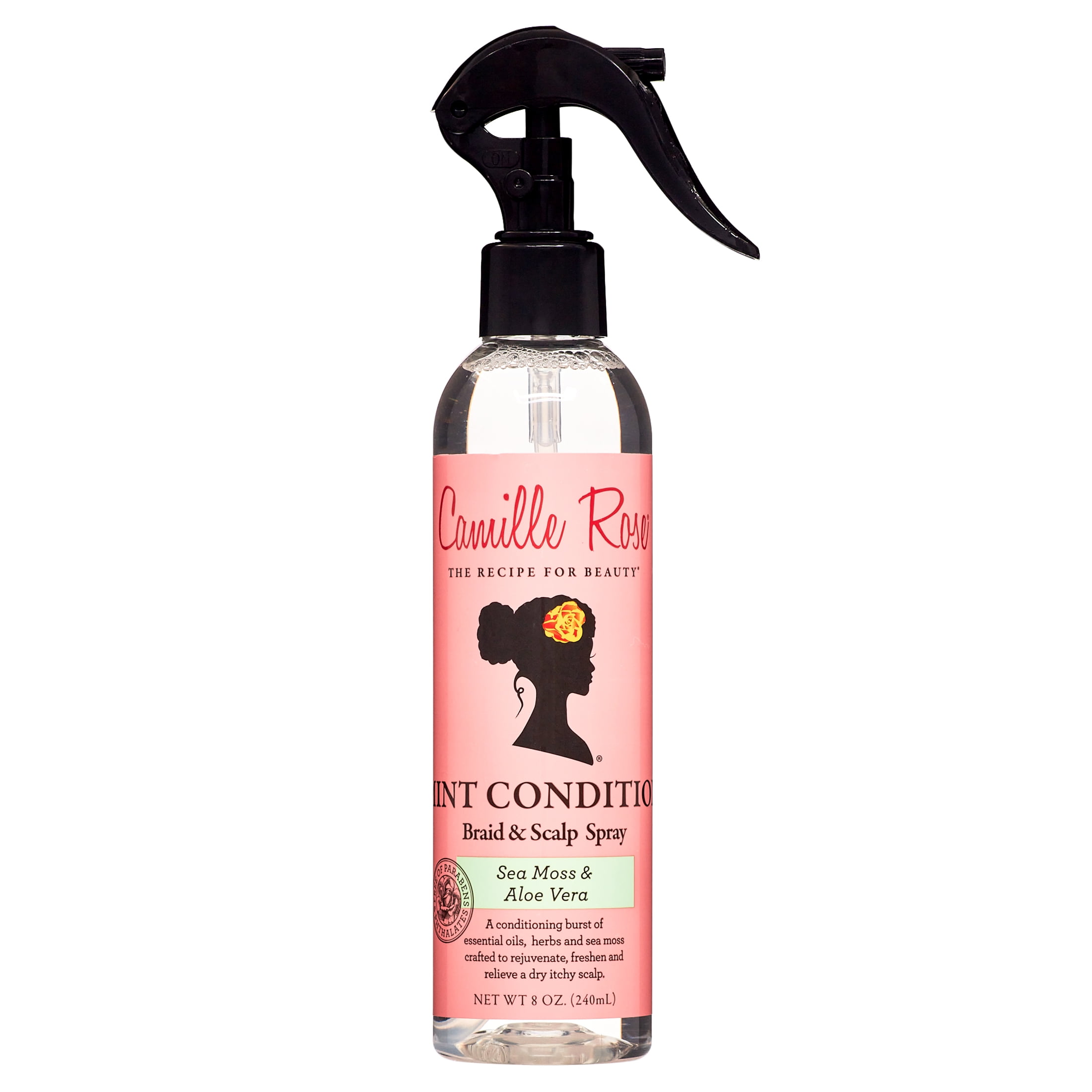 Camille Rose Mint Condition Braid & Scalp Spray, 8 oz