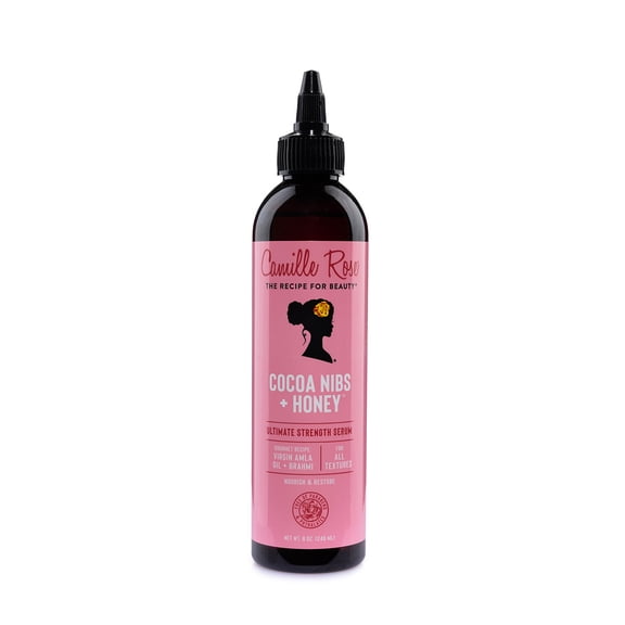 Camille Rose Cocoa & Honey Ultimate Strength and Restore Serum with Virgin Amla Oil & Brahmi Oil 8oz
