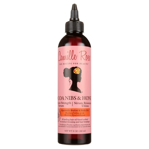Camille Rose Cocoa & Honey Ultimate Strength and Restore Serum with Virgin Amla Oil & Brahmi Oil 8oz