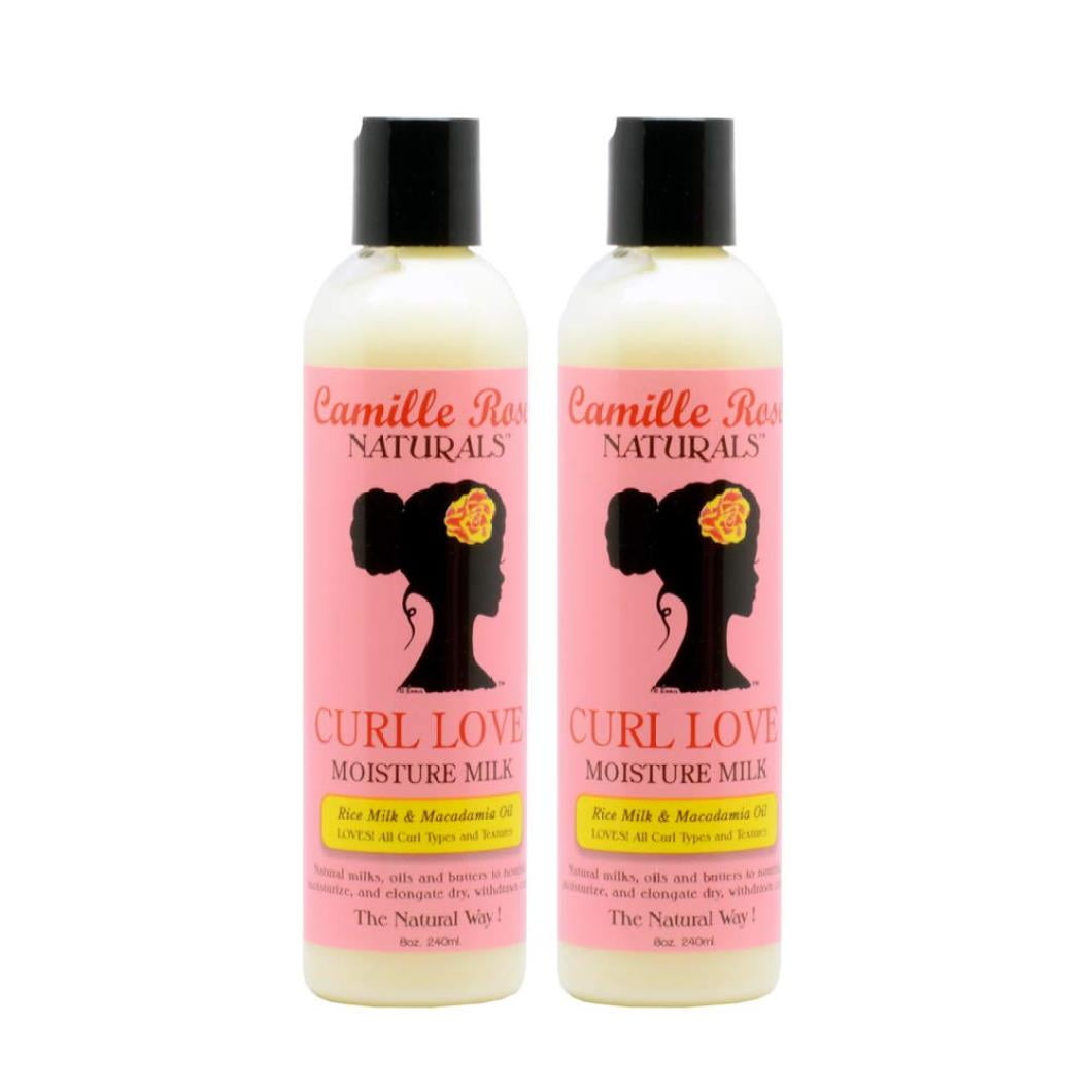 Camille Rose Naturals Curl Love Moisture Milk, (2 Pack of 8 Ounce)