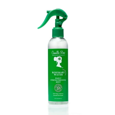 Camille Rose Rosemary Water Daily  Refresh & Hydrate Strengthening Mist Spray with Rosemary Oil & Peppermint Oil, 8oz