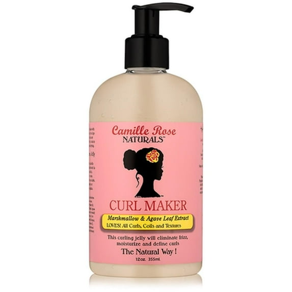 Camille Rose Naturals Curl Maker Hair Styling Gel, 12 Oz, 3 Pack