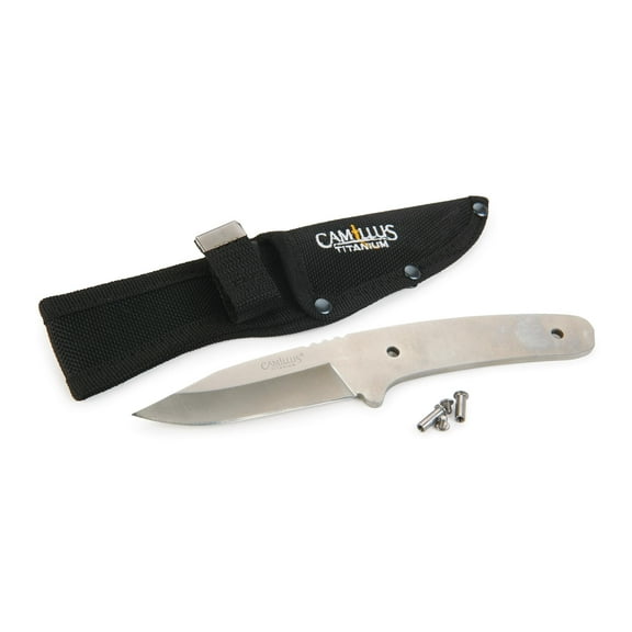 Camillus Eclipse Fixed Blade Knife for Hunting and Fishing - 7-1/2" - Unfinished Kit