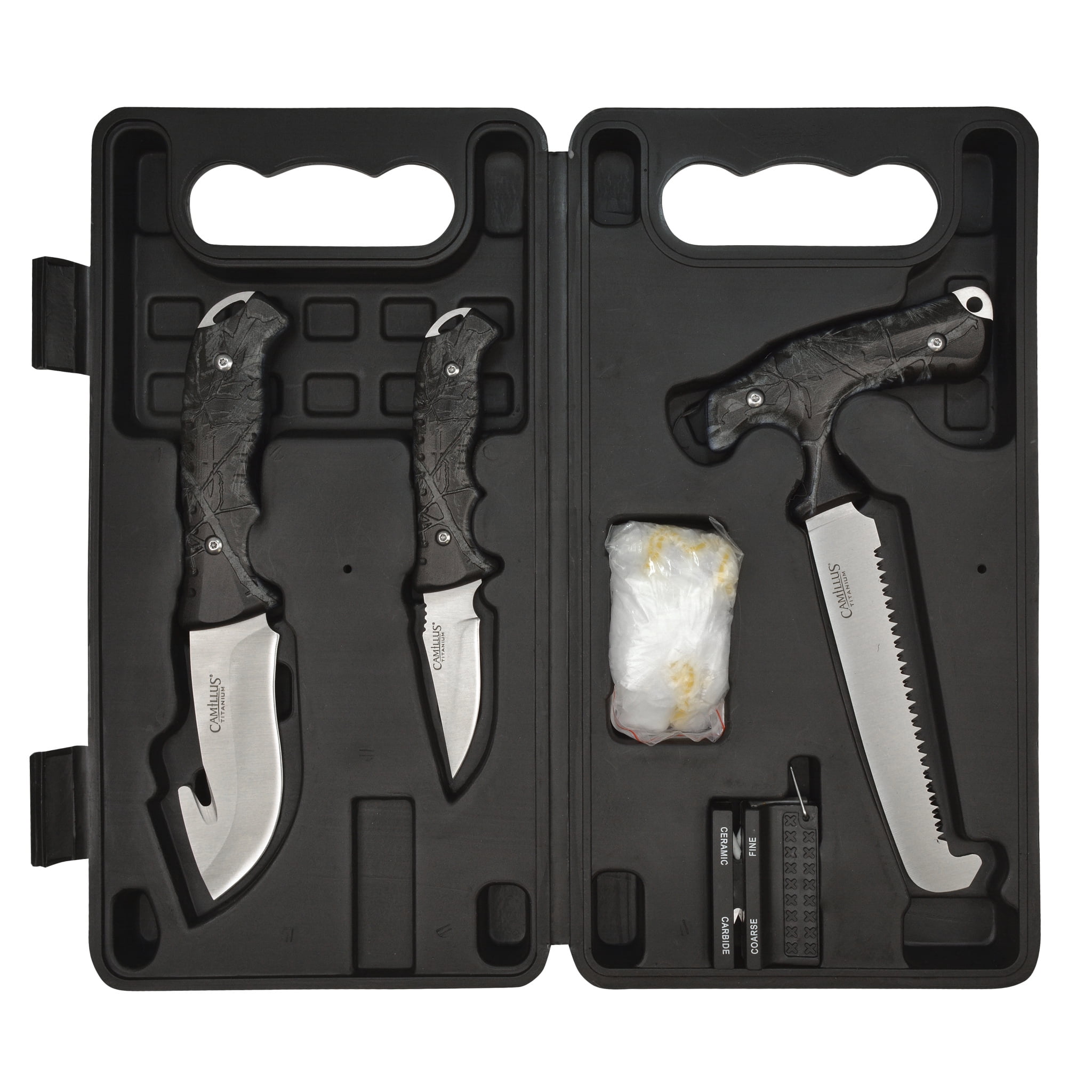 Camillus Game Cleaning Kit for Hunters, Tools with Mossy Oak and Molded  Case, 6-Pieces