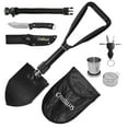 thumbnail image 1 of Camillus Survival Hunting Kit, 5-Pieces, Folding Shovel with Saw and Sheath, Fixed 3" Blade Knife, Paracord, Multi-Tool, and Cup, 1 of 12