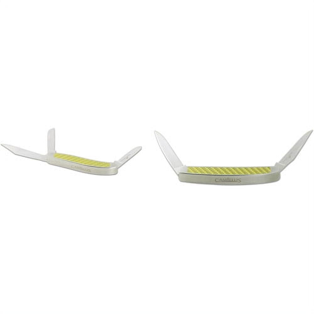 Camillus Titanium Yello Jaket, 2 & 3 Blade Knife Set