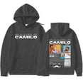 thumbnail image 1 of Camilo 2025 Merch Unisex Oversized Fleece Graphic Hoodie - Retro Pop Kangaroo Pocket Autumn Winter Pullover, 1 of 6