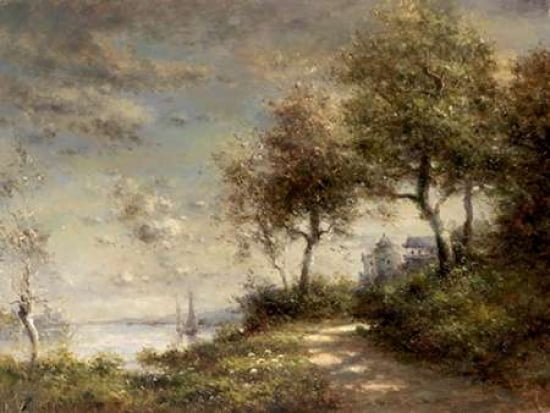 Caminno di Mare Canvas Art - Cohen (18 x 24)