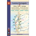 thumbnail image 1 of Camino PortuguÃ©s Maps: Lisbon - Porto - Santiago / Camino Central, Camino de la Costa, Variente Espiritual &amp; Senda L, (Paperback), 1 of 1