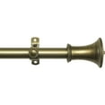 thumbnail image 1 of Achim Home Decor Camino 28-48" Finial Fairmont Metal Decorative Rod in Bronze, 1 of 3