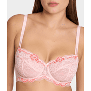 Camio Mio BARELY THERE/DUBARRY Lace Underwire Side Support Bra, US 36H, UK 36FF