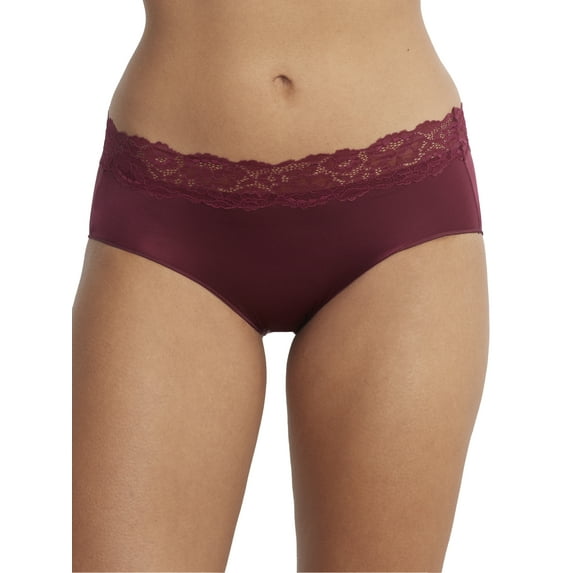 Camio Mio Womens Shine Hipster With Lace Style-P30355