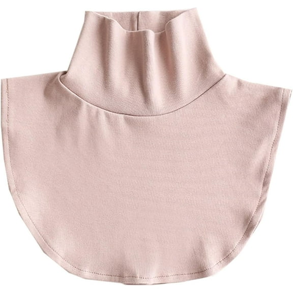 Camiocver Fake Turtleneck Dickey Detachable Collars Wear Outer or in Sweater Hoodie Thickening High Neck Mock Collar for Women