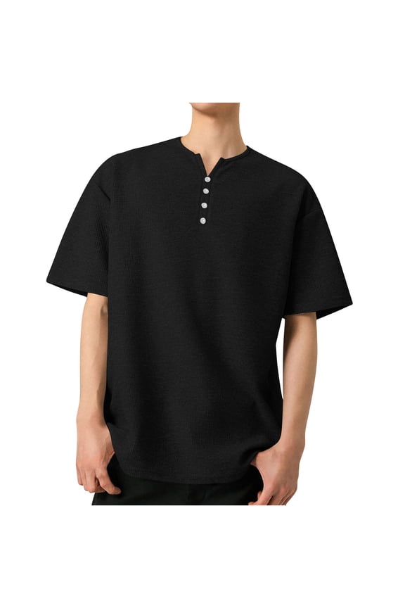 Camisa De Manga Larga Para Hombre Mens Top Men's Button Down Shirt T-Shirts for Men Short Sleeve Tshirts for Men Clothing Men