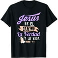 thumbnail image 1 of Camisas Cristianas para mujeres, Christian Spanish design T-Shirt, 1 of 3