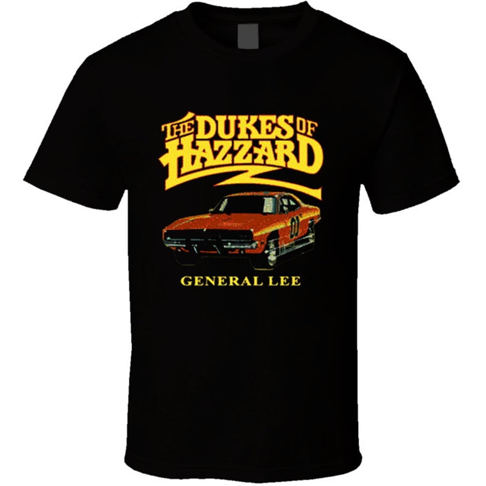 Camiseta de Dukes of Hazzard General Lee Car Men s and women s Printed tee Summer Short Sleeve Fun Tops Walmart