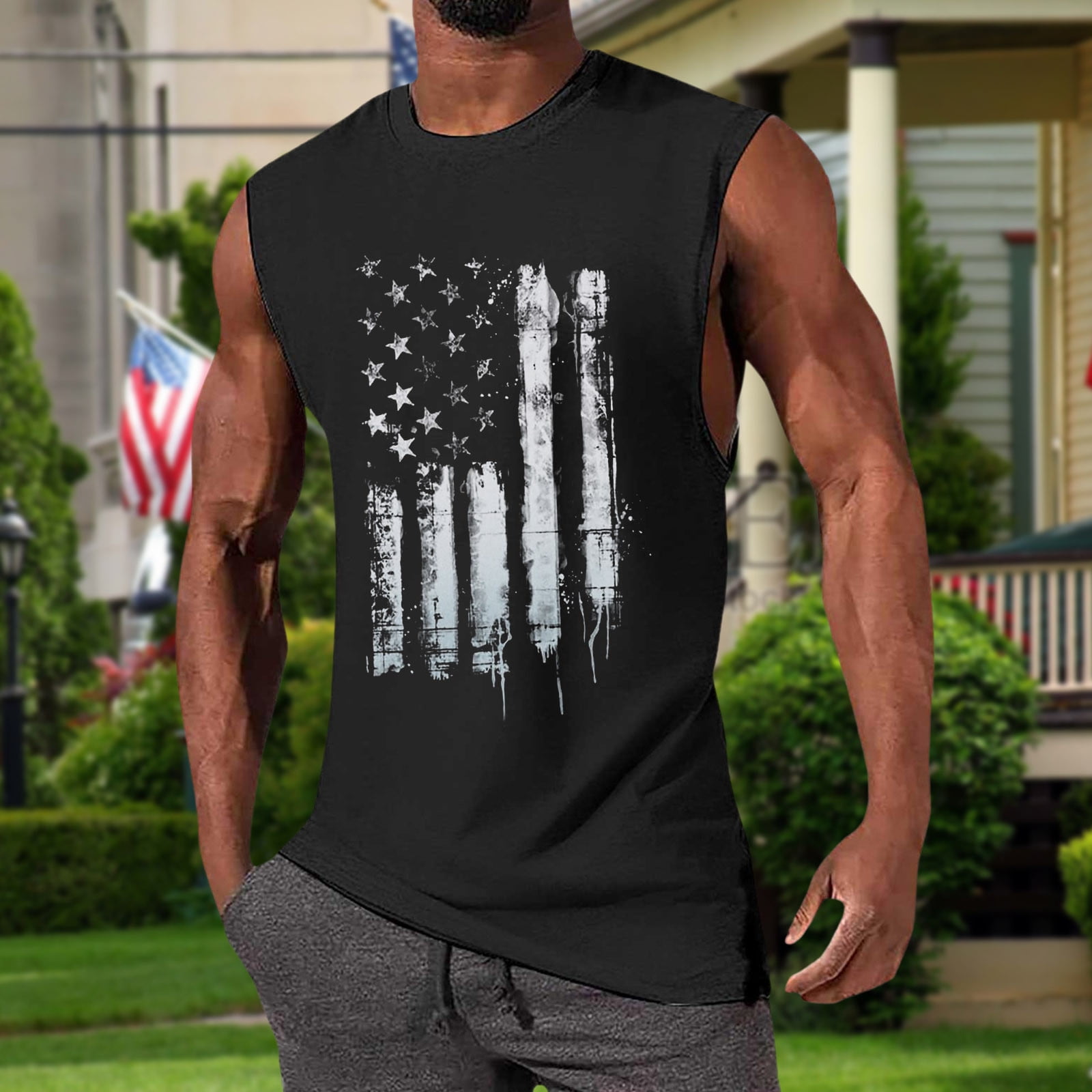 Camisetas Attractive Sleeveless Undershirts for Men Good Quality Appealing Muscle Shirts