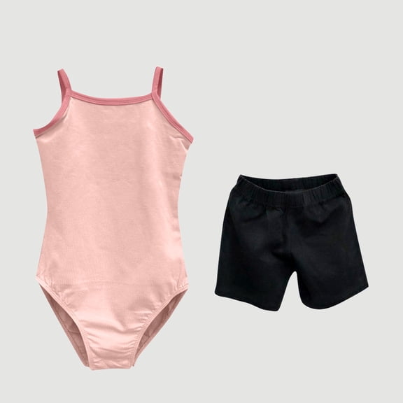 Camisole Leotard for Girls with Pants Perfect for Dance