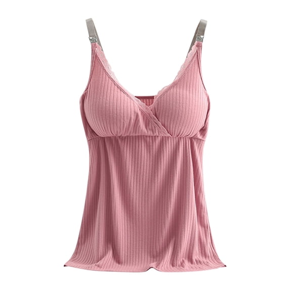 Camisole Tops For Women Camisole Base Shirt Spring And Autumn Thin Spring Spring Summer Camisole (With Chest Pad)