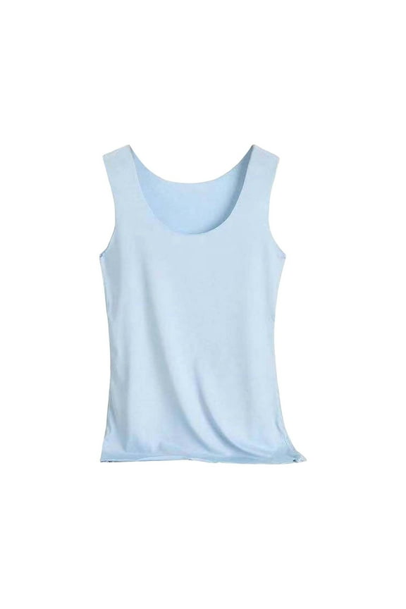 Camisole Tops For Women Womens Tank Tops Sleeveless Scoop Neck Loose Fit Summer Clothes