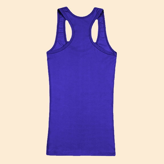 Camisole Tops for Women 1 Piece Pack Women'S Ribbed Cotton Tank Tops Assorted Color (Muscle Tank Top Large),Blue Women Blending Shirts