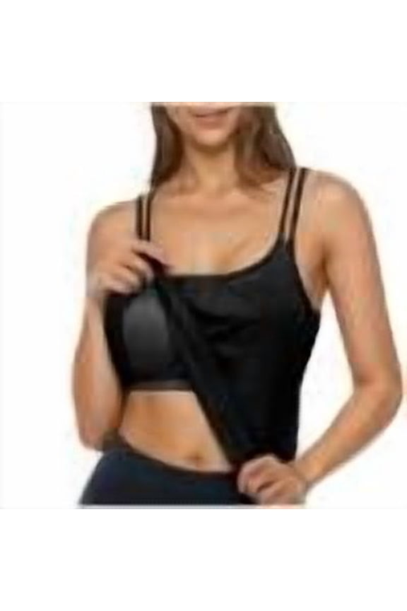 Camisole Tops for Women Built in Bra Sexy Tank Top Womens Padded Lounge Cami Undershirts Basic Under Clothes