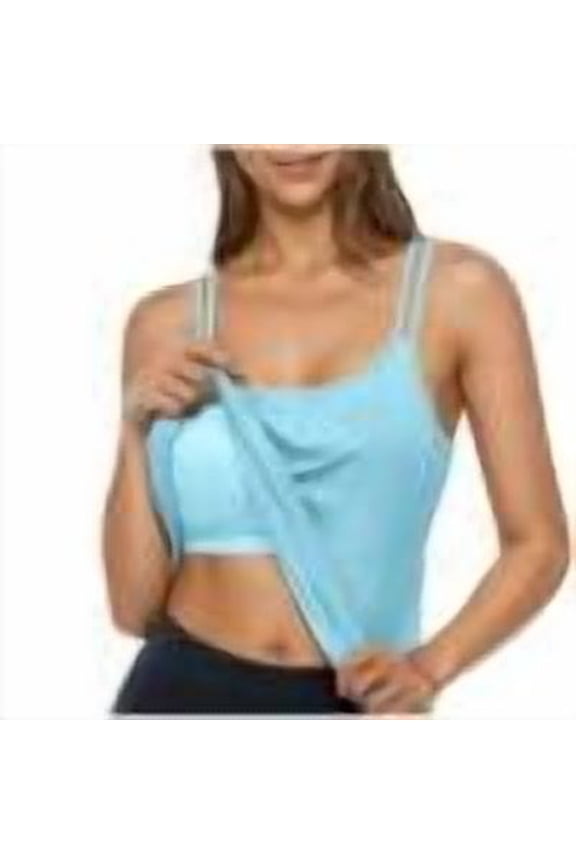 Camisole Tops for Women Built in Bra Sexy Tank Top Womens Padded Lounge Cami Undershirts Basic Under Clothes